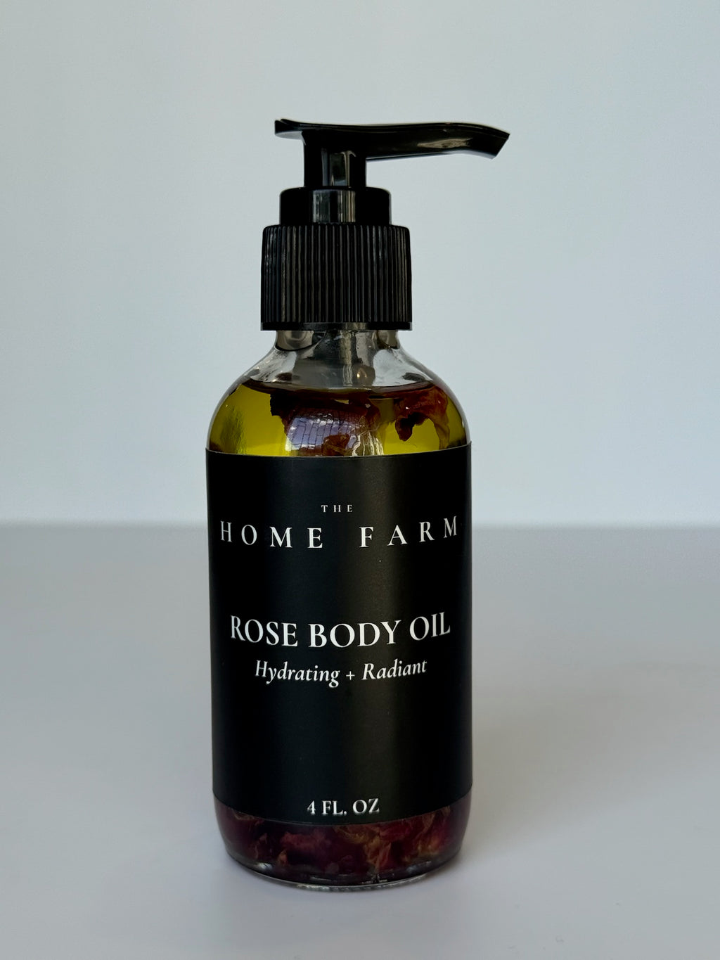 Organic Rose Body Oil – Brightening & Cell Renewal for Dry, Sensitive & Aging Skin (4 oz)
